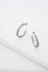 MELLIA-Jewellery-Medium Double Crystal Hoop Earrings- Ted Baker Romania